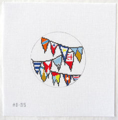 Alice & Blue Burgees Needlepoint Canvas