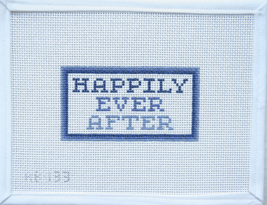 Alice & Blue Happily Ever After Needlepoint Canvas