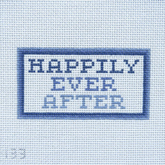 Alice & Blue Happily Ever After Needlepoint Canvas