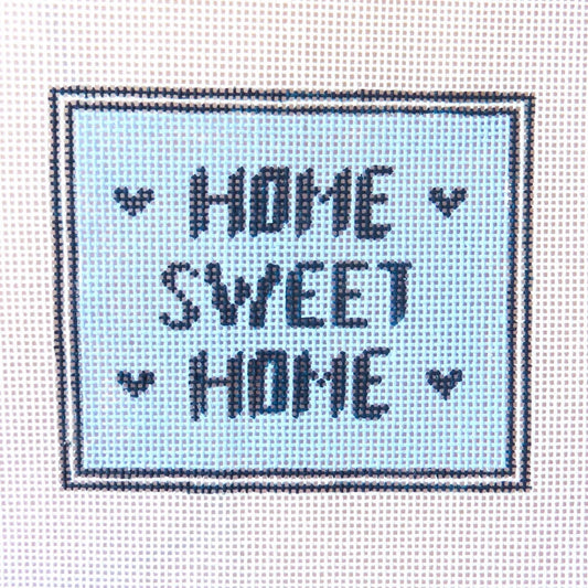 Alice & Blue Home Sweet Home Needlepoint Canvas - 18M