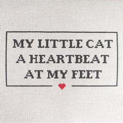 Alice & Blue My Little Cat Needlepoint Canvas