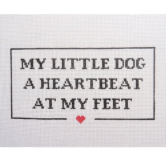 Alice & Blue My Little Dog Needlepoint Canvas