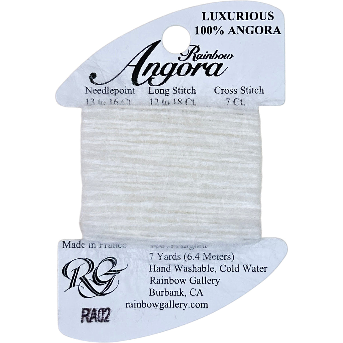 Rainbow Gallery Angora - 02 Off White
