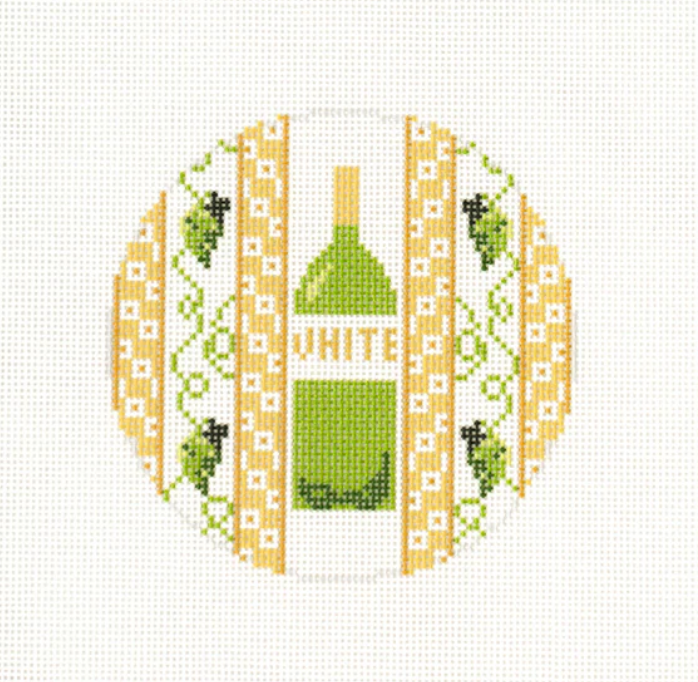 Ann Kaye Studio A Bottle of White Needlepoint Canvas