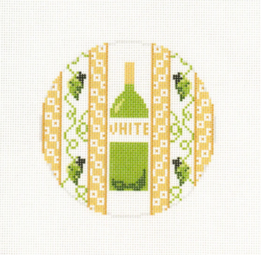 Ann Kaye Studio A Bottle of White Needlepoint Canvas