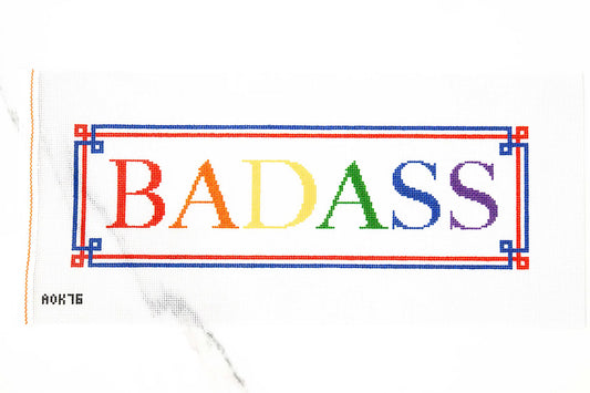 Ann Kaye Studio Badass Needlepoint Canvas - Multi Color