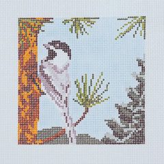 Ann Kaye Studio Chickadee Needlepoint Canvas