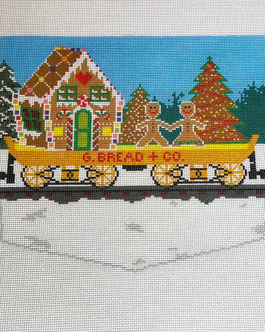 Ann Kaye Studio G. Bread and Co. Stocking Cuff Needlepoint Canvas