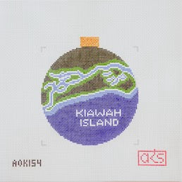 Ann Kaye Studio Kiawah Ornament Needlepoint Canvas