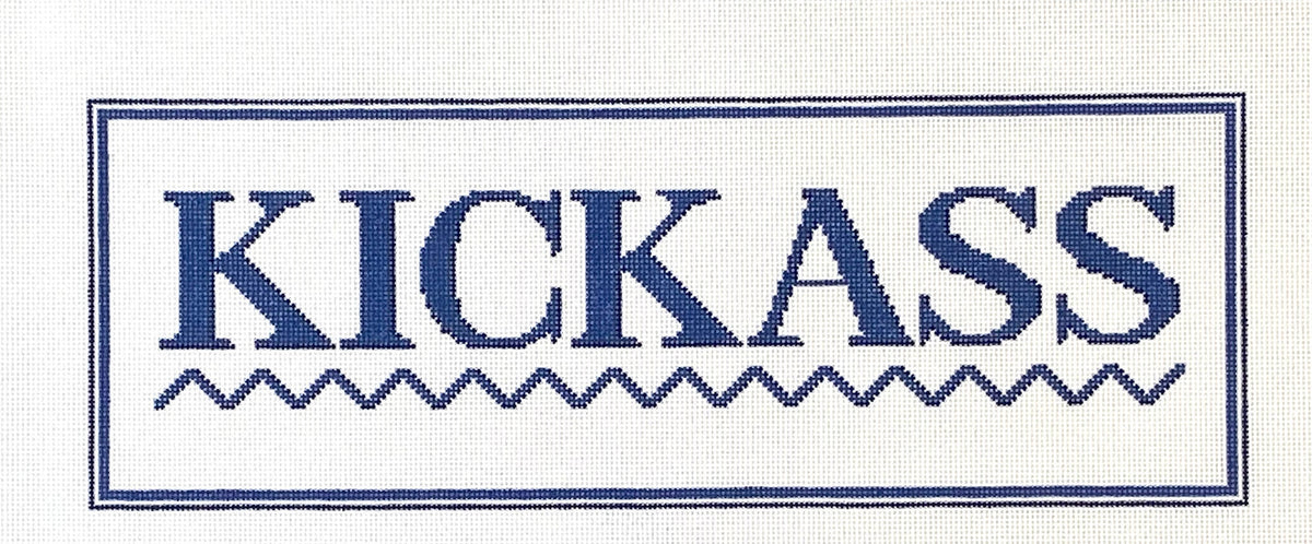 Ann Kaye Studio Kickass Needlepoint Canvas