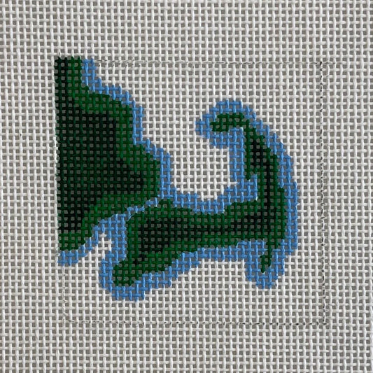 Ann Kaye Studio Mini Map - Cape Cod Needlepoint Canvas