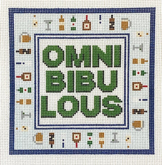 Ann Kaye Studio Omnibibulous Needlepoint Canvas