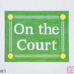 Ann Kaye Studio On the Court Needlepoint Canvas