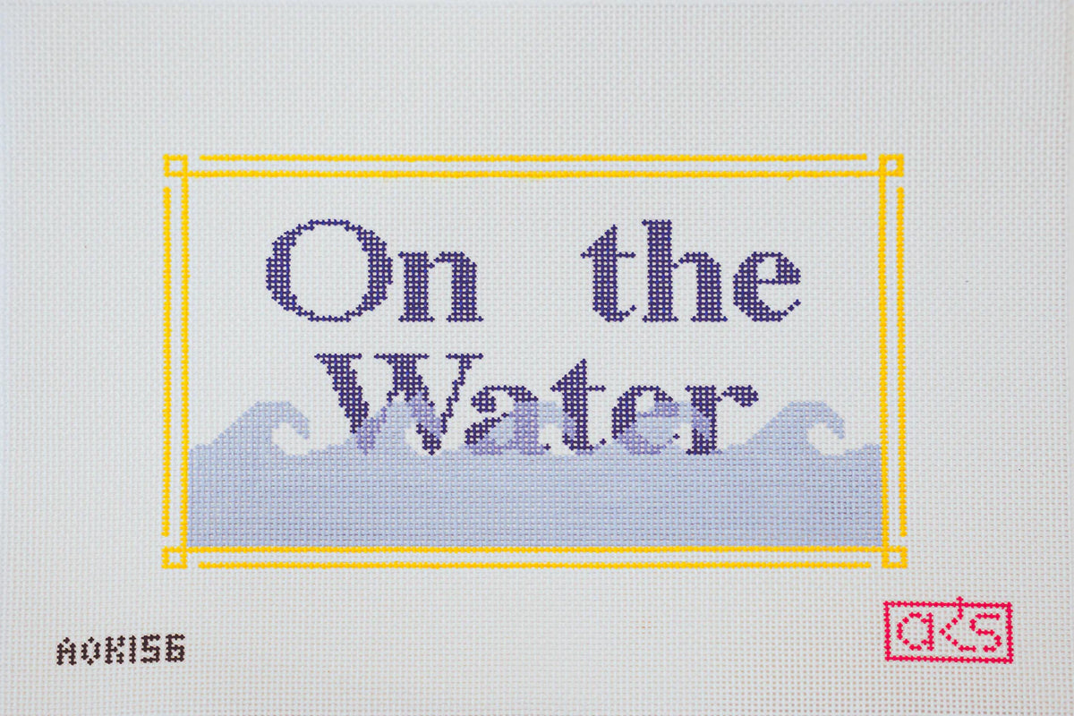 Ann Kaye Studio On the Water Needlepoint Canvas