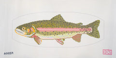 Ann Kaye Studio Trout Cummerbund Needlepoint Canvas