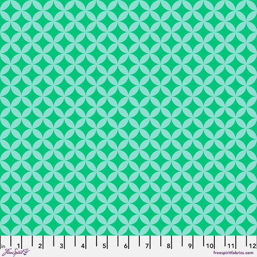 Finishing: Anna Maria Horner Fabric Cathedral - Jade