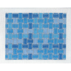 Anne Fisher Designs Denim Clutch Needlepoint Canvas