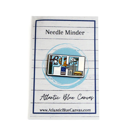 Atlantic Blue Canvas Philly PHL Needle Minder