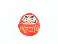 Audrey Wu Designs Daruma Needlepoint Canvas