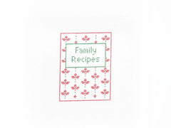 Audrey Wu Designs Family Recipes Needlepoint Canvas - Christmas Edition