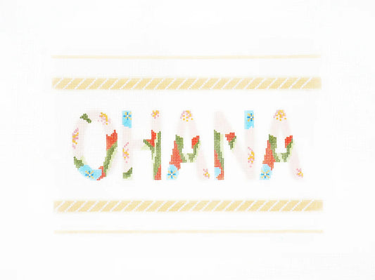 Audrey Wu Designs OHANA Needlepoint Canvas