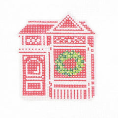 Audrey Wu Designs Painted Lady Needlepoint Canvas - Christmas