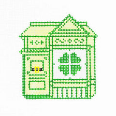 Audrey Wu Designs Painted Lady Needlepoint Canvas - St Patrick's Day