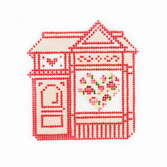 Audrey Wu Designs Painted Lady Needlepoint Canvas - Valentine's Day