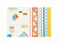 Audrey Wu Designs Puzzle Geometric Clutch Needlepoint Canvas