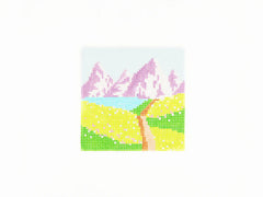 Audrey Wu Designs Spring Hiking Needlepoint Canvas