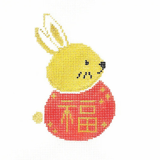 Audrey Wu Designs Year of the Rabbit Needlepoint Canvas