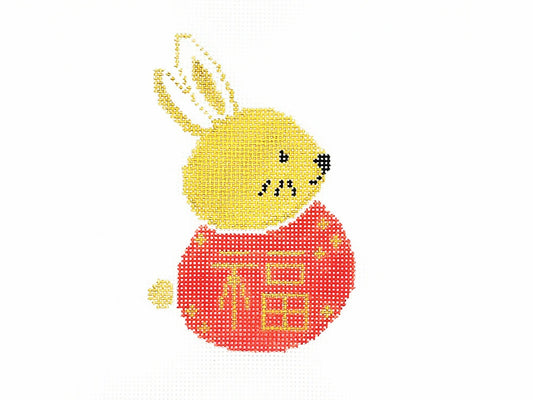 Audrey Wu Designs Year of the Rabbit Needlepoint Canvas