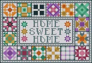 The Meredith Collection Treglown Designs Home Sweet Home Needlepoint Canvas