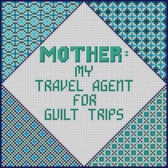 The Meredith Collection Treglown Designs Mother Travel Age Needlepoint Canvas