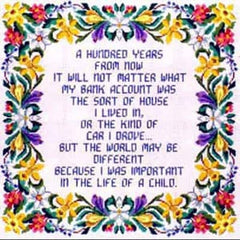 The Meredith Collection Treglown Designs A Hundred Years Needlepoint Canvas