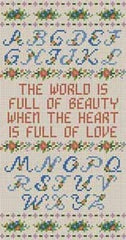 The Meredith Collection Treglown Designs Full Of Beauty Needlepoint Canvas