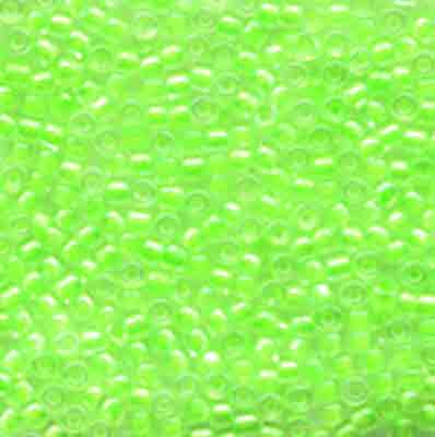 Sundance Designs Seed Bead Size 14/15 - 206B Neon Lime