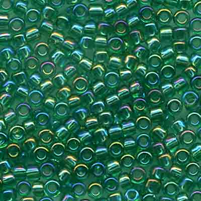 Sundance Designs Seed Bead Size 11 - 259 Rainbow Green