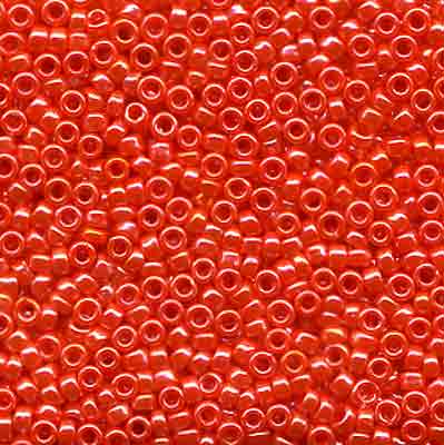 Sundance Designs Seed Bead Size 11 - 424 Pearl Tangerine