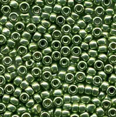 Sundance Designs Seed Bead Size 11 - 483 Galvanized Green