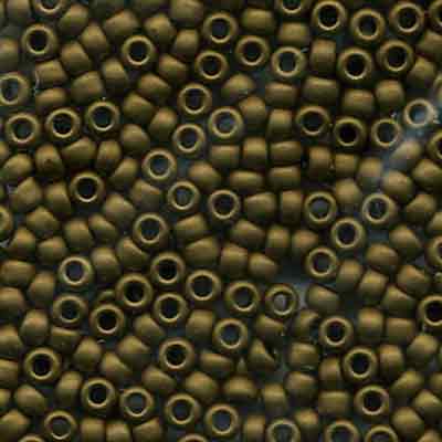 Sundance Designs Seed Bead Size 14/15 - F457 Flat Bronze