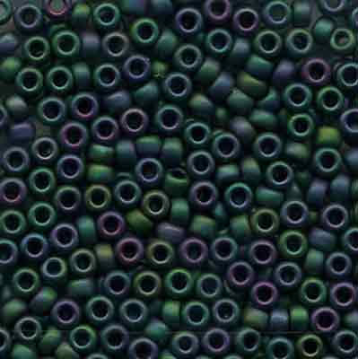Sundance Designs Seed Beads Size 14/15 - F463B Multi Peacock