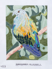 Barbara Russell Nicobar Pigeon Needlepoint Canvas