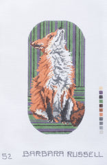 Barbara Russell Designs Barbara Russell Fox EGC Needlepoint Canvas