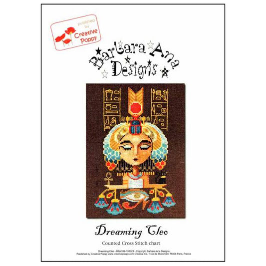 Barbara Ana Designs Dreaming Cleo Cross Stitch Pattern