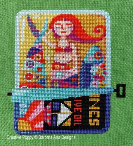 Barbara Ana Designs Canned Beauty Cross Stitch Pattern
