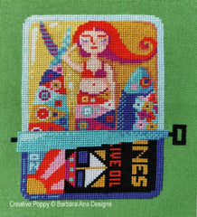 Barbara Ana Designs Canned Beauty Cross Stitch Pattern