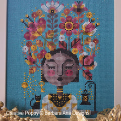 Barbara Ana Designs Floral Dreams Cross Stitch Pattern