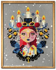 Barbara Ana Gothic Light Cross Stitch Pattern