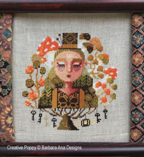 Barbara Ana Mushroom Dreams Cross Stitch Pattern